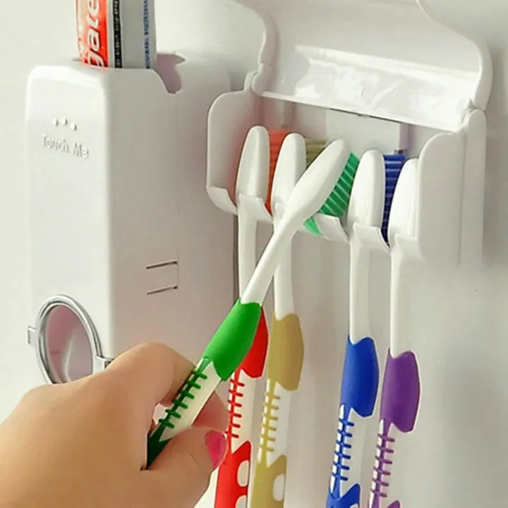 Automatic Dispenser & Toothbrush Holder
