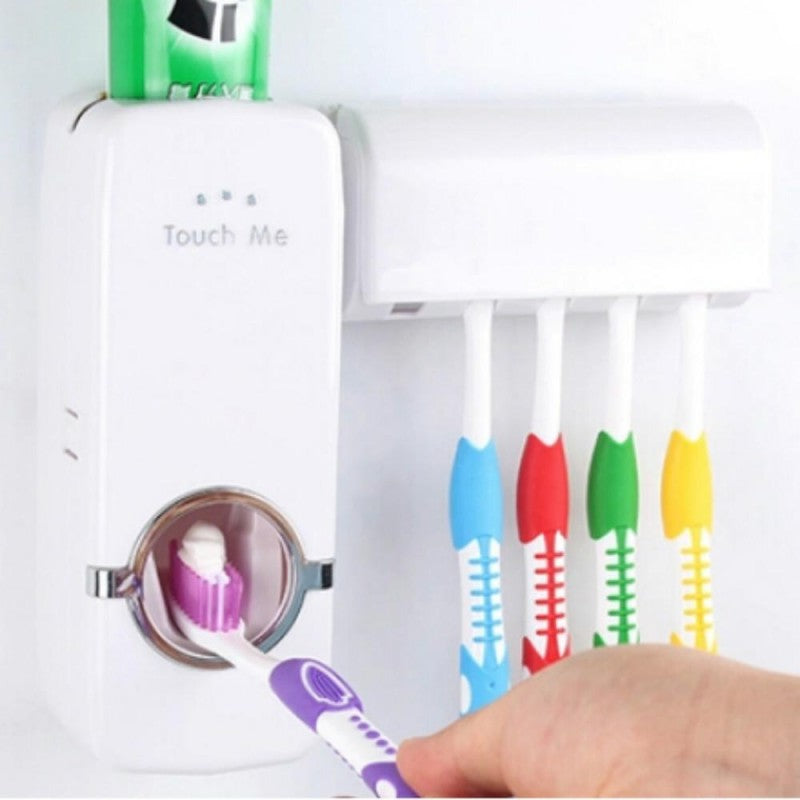 Automatic Dispenser & Toothbrush Holder
