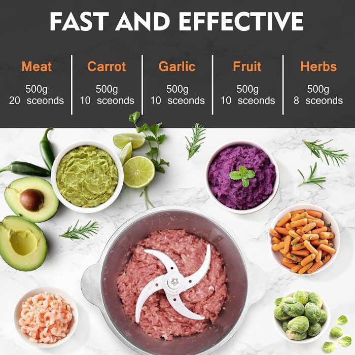 2L Manual Food Chopper