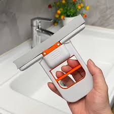 Mini Foldable Desktop Mop - Hands Free Squeeze Clean